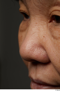 HD Face Skin Kozato Kagami face nose skin texture wrinkles…